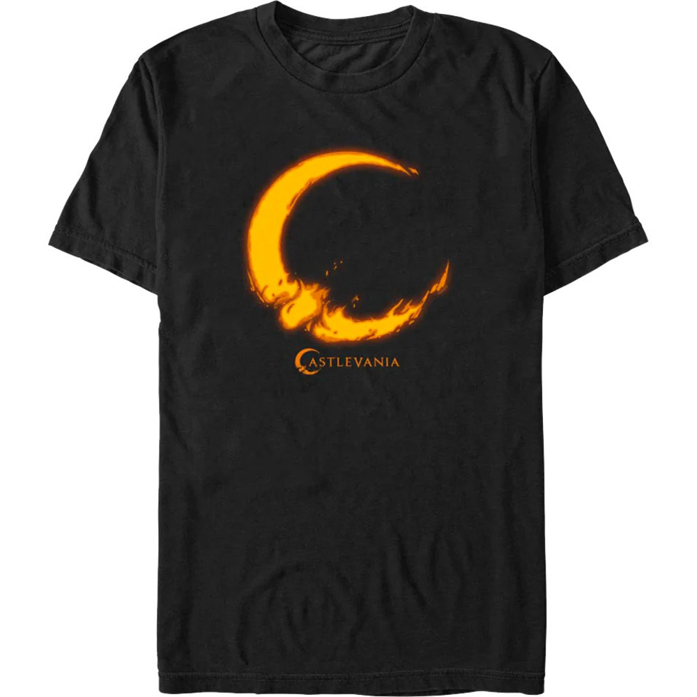 Flaming Logo Castlevania Tshirt
